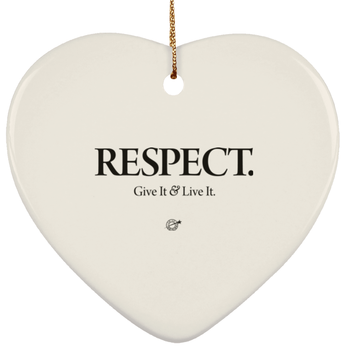 SUBORNH Ceramic Heart Ornament