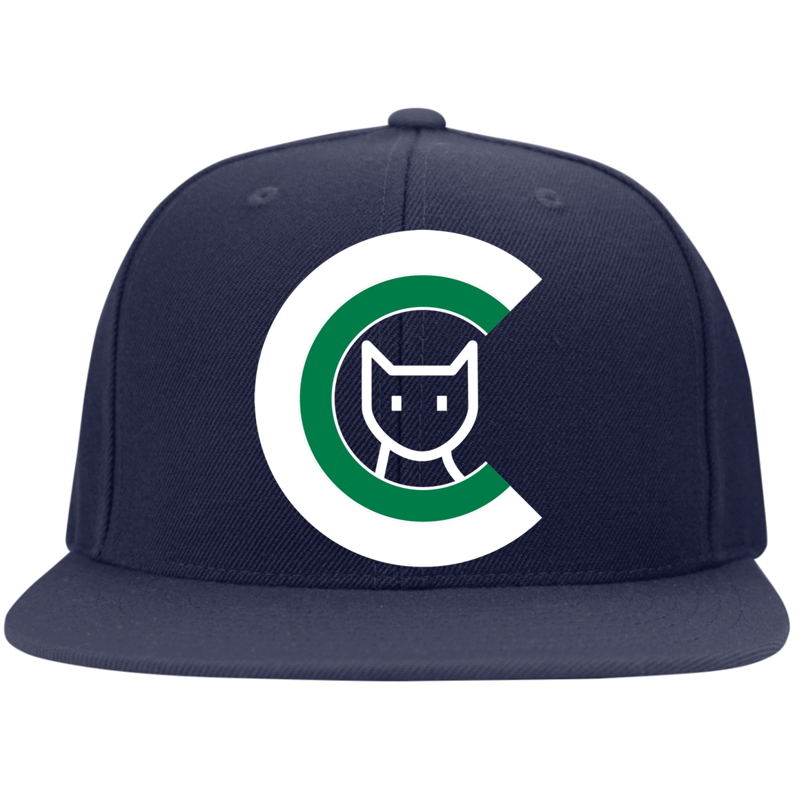 STC19 Flat Bill High-Profile Snapback Hat