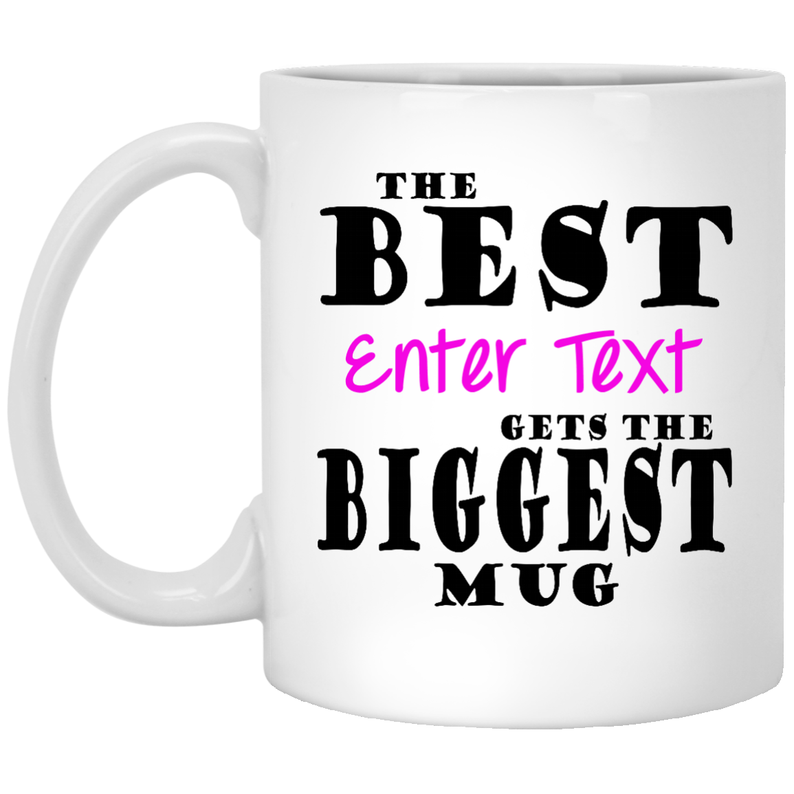 Personalized - The Best XP8434 11 oz. White Mug