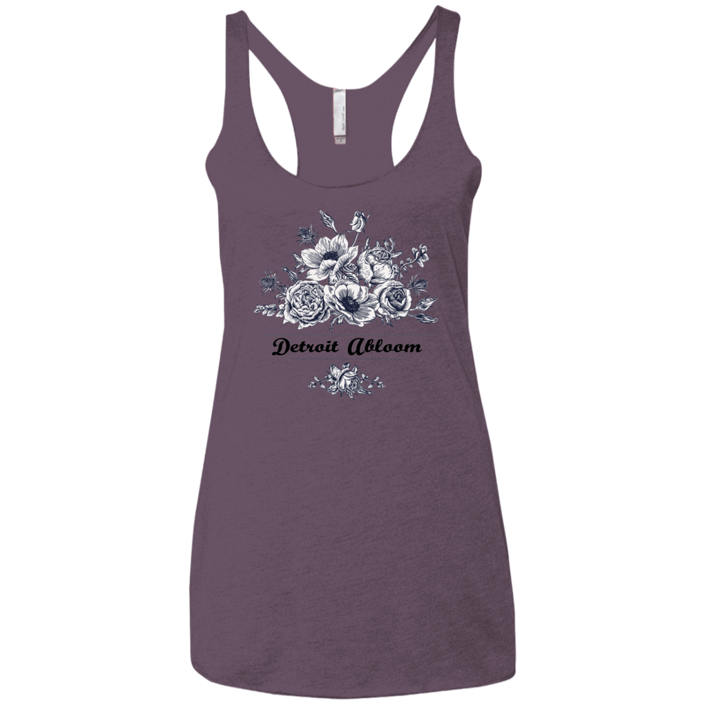 DetroitAbloomShirt NL6733 Next Level Ladies' Triblend Racerback Tank