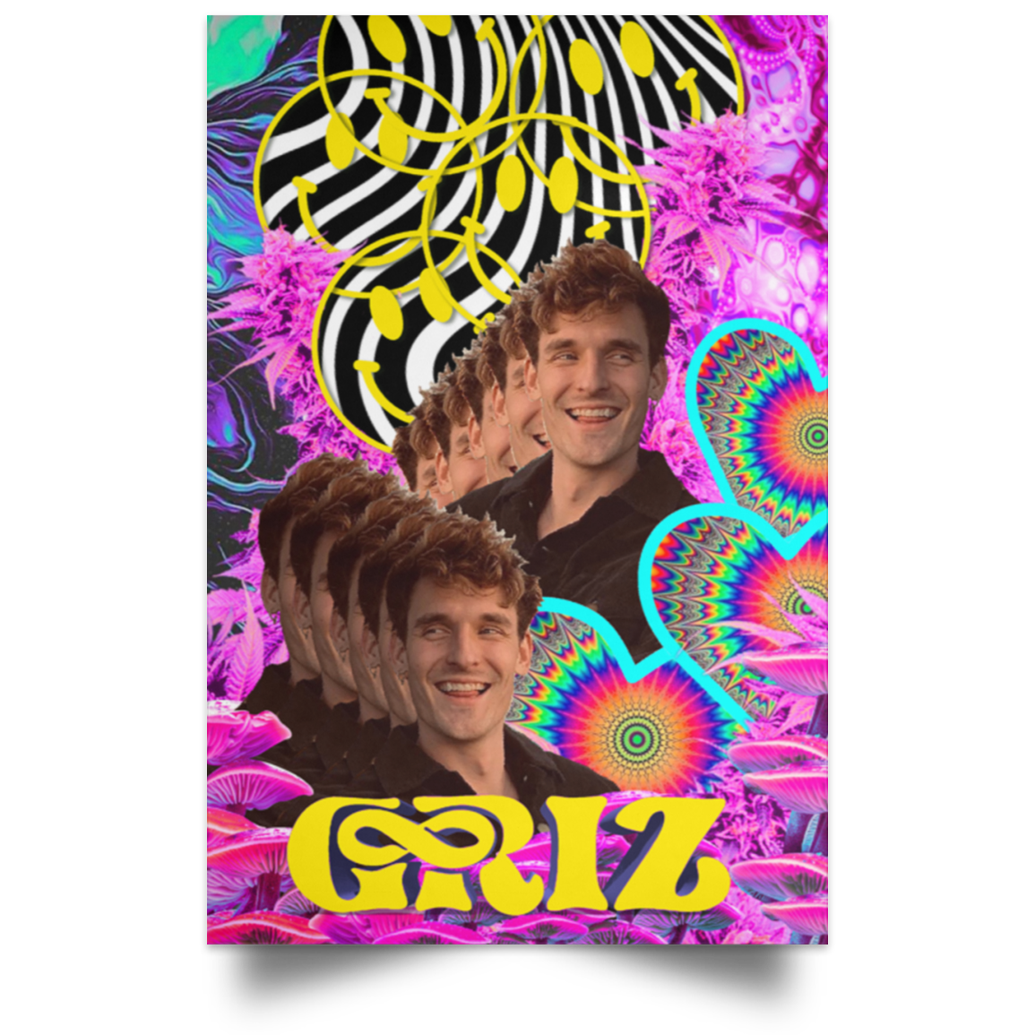 Poster EARTH - GRiZ Trippy Monarch Merch