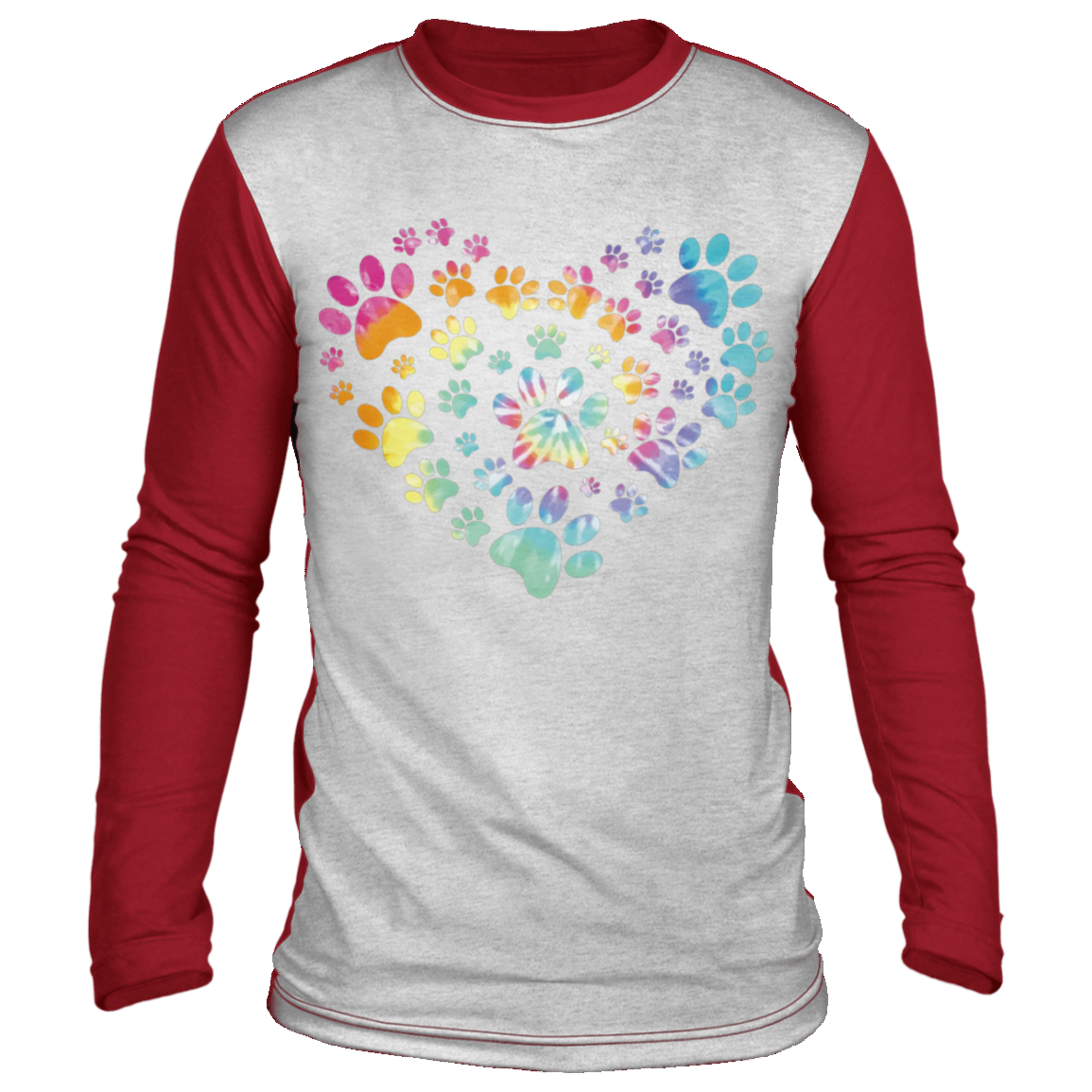 Heart SCLS Colorblock Christmas Long Sleeve