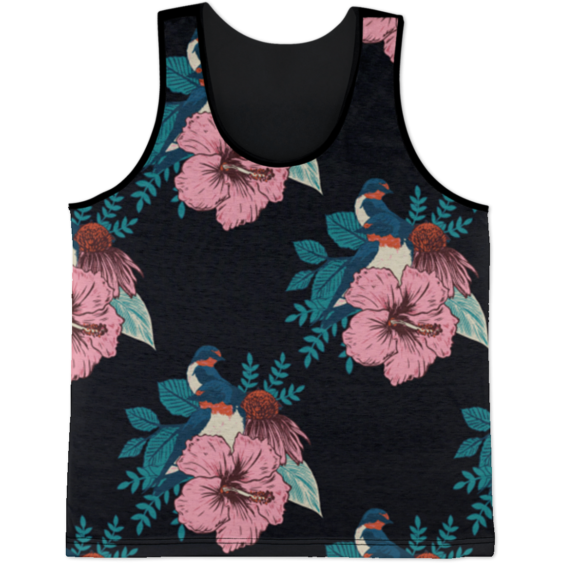 Flower 99 Dye-Sub All Over Tank Top