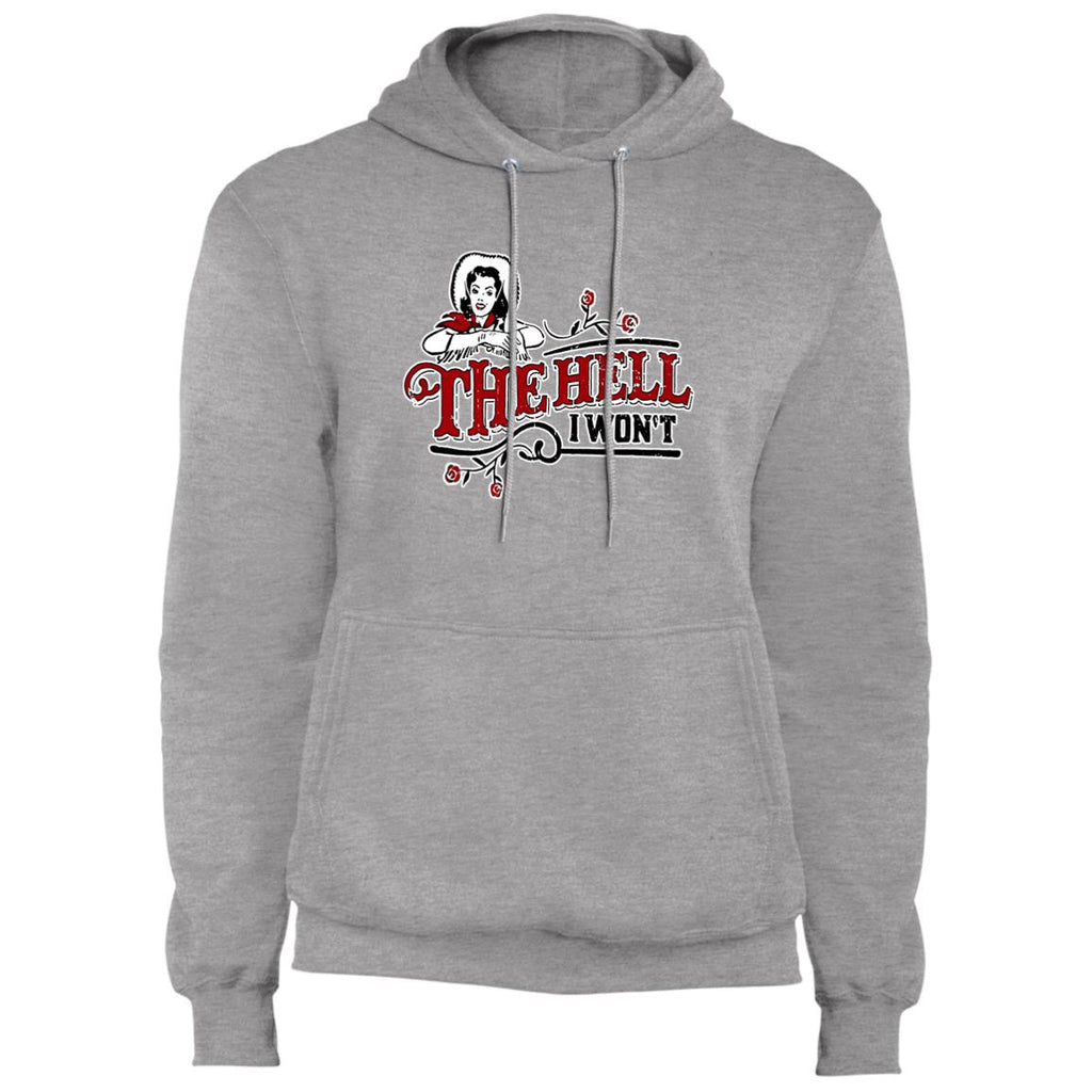 The Hell I Don't Core Fleece Pullover Hoodie