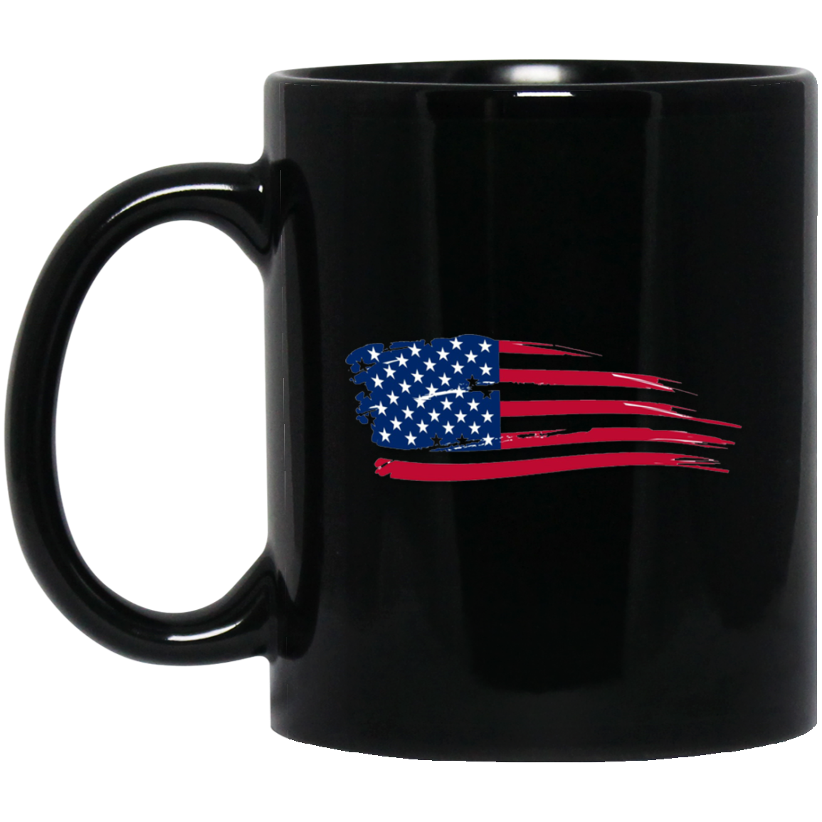 Flaggy 11 oz. Black Mug