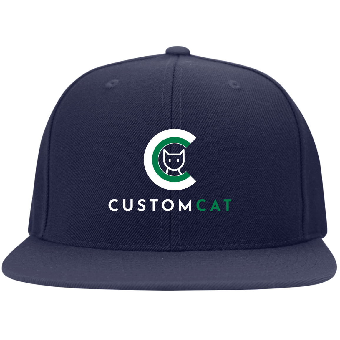 STC19 Flat Bill High-Profile Snapback Hat