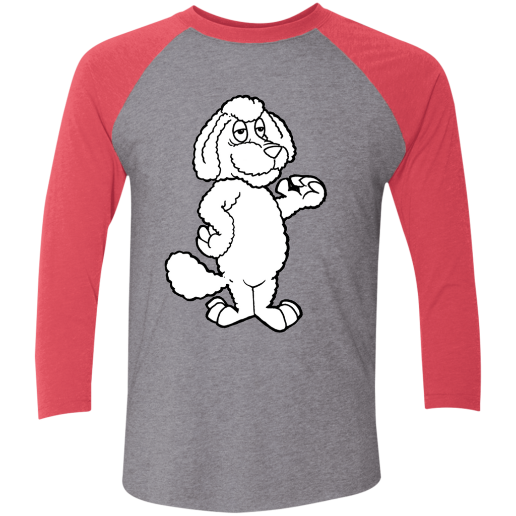 NL6051 Next Level Tri-Blend 3/4 Sleeve Baseball Raglan T-Shirt