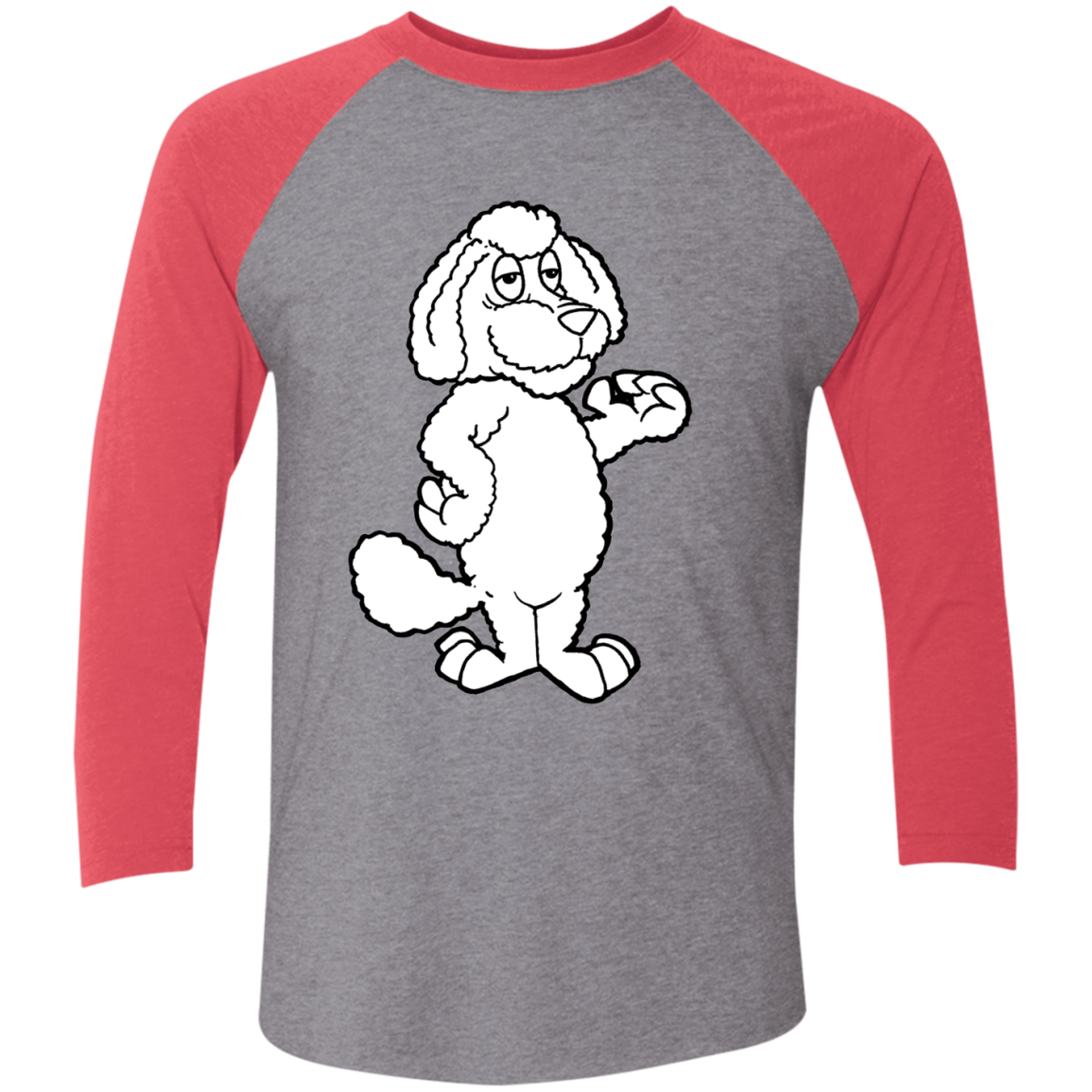 NL6051 Next Level Tri-Blend 3/4 Sleeve Baseball Raglan T-Shirt