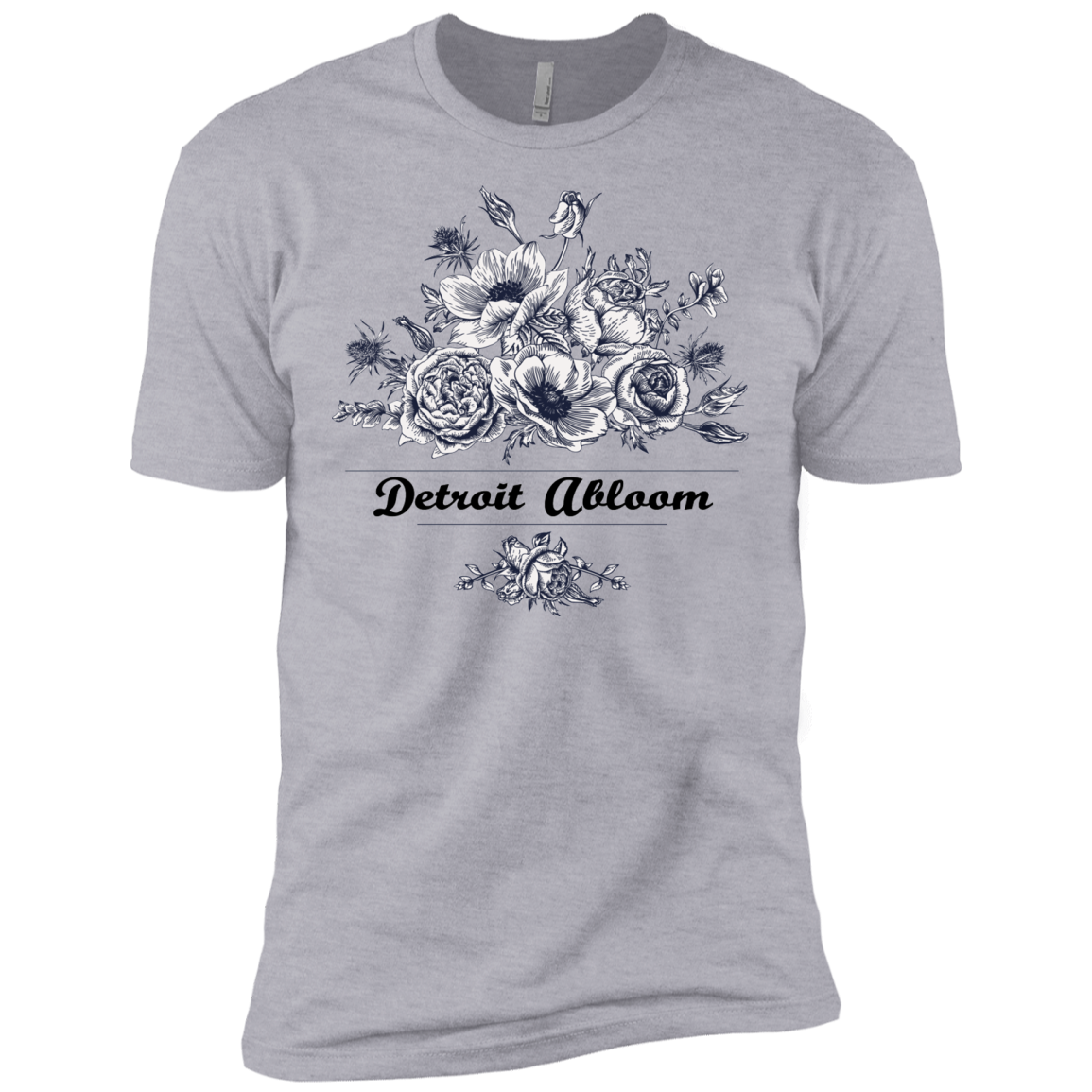 DetroitAbloomShirt NL3600 Next Level Premium Short Sleeve T-Shirt