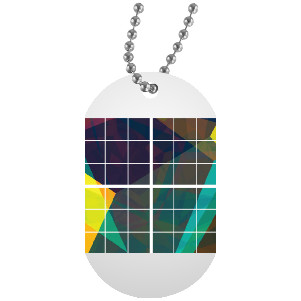 Square Necklace bulk - Grid - do not trim