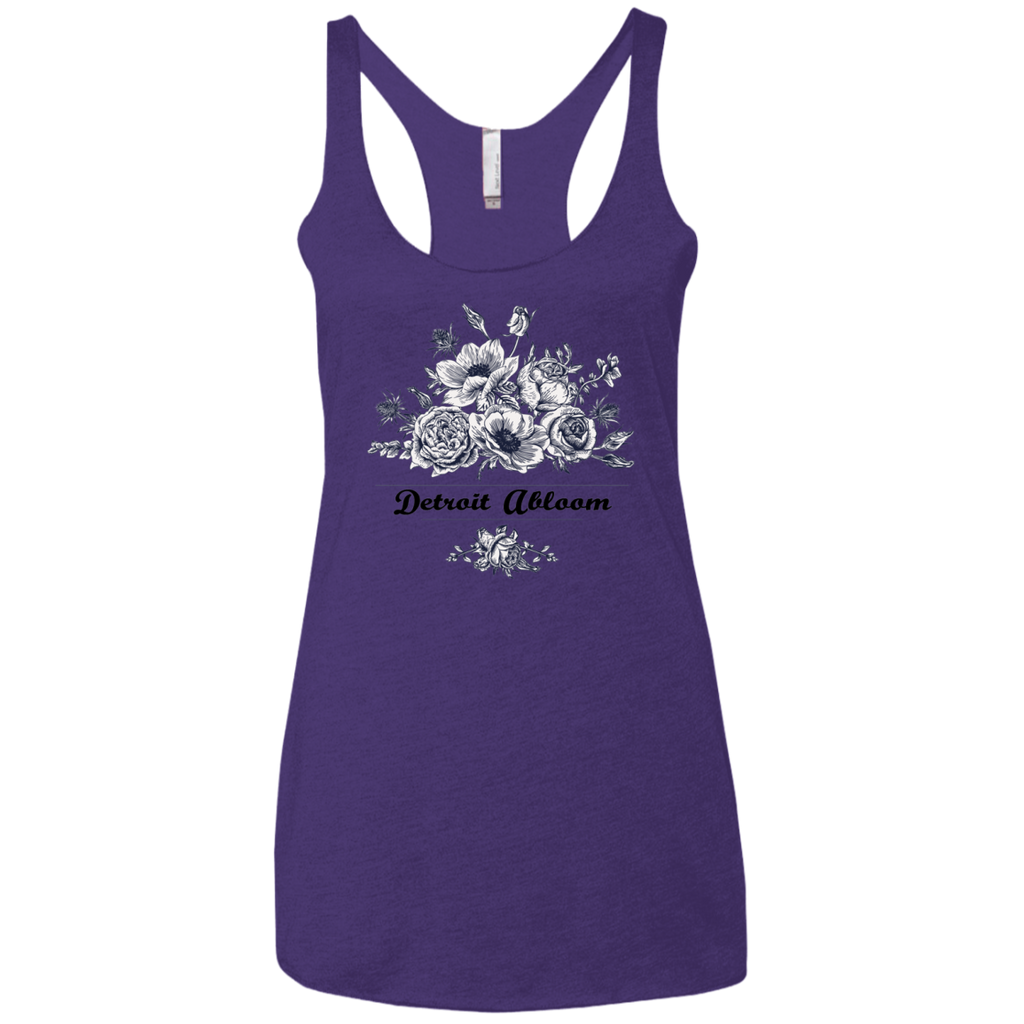 DetroitAbloomShirt NL6733 Next Level Ladies' Triblend Racerback Tank