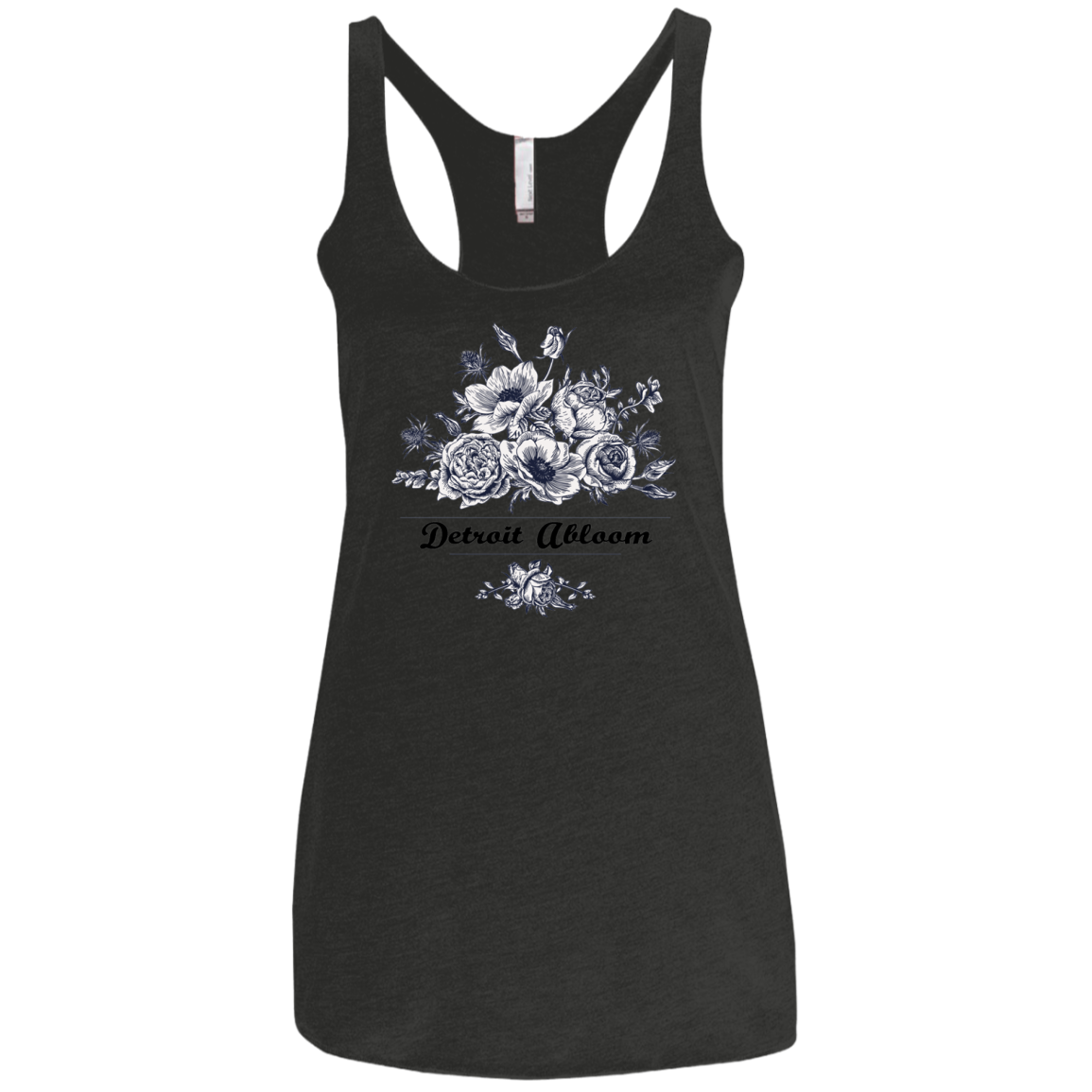 DetroitAbloomShirt NL6733 Next Level Ladies' Triblend Racerback Tank