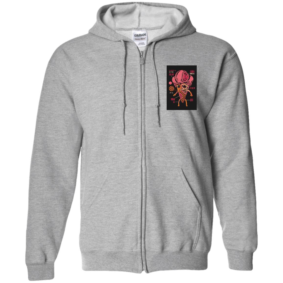 G186 Zip Up Hooded Sweatshirt