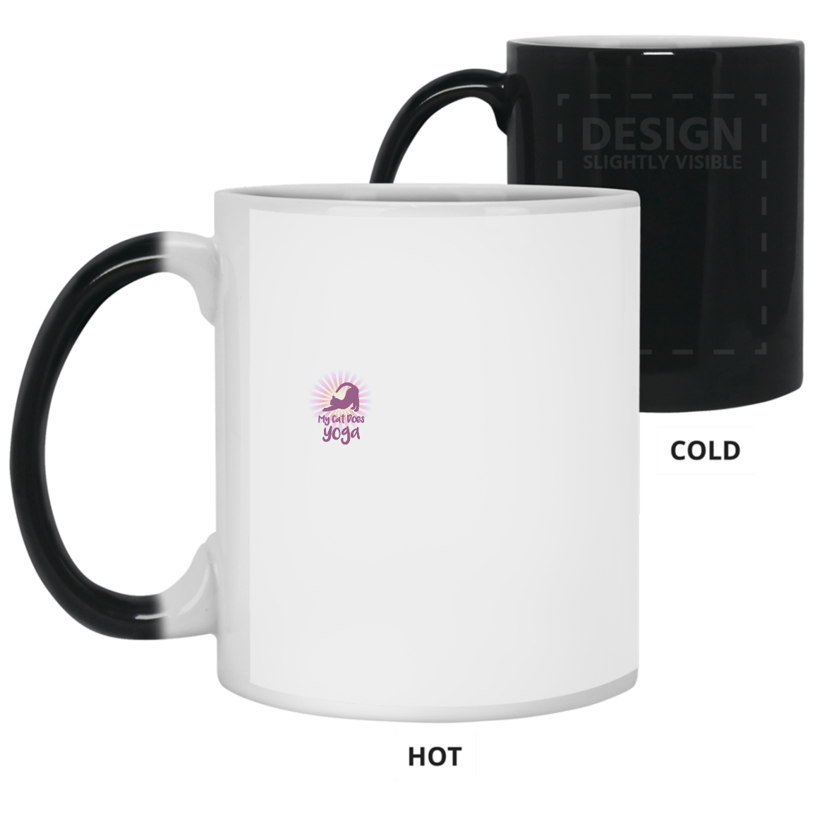 my cat does yoga TEST DO NOT ORDER 21150 11 oz. Color Changing Mug