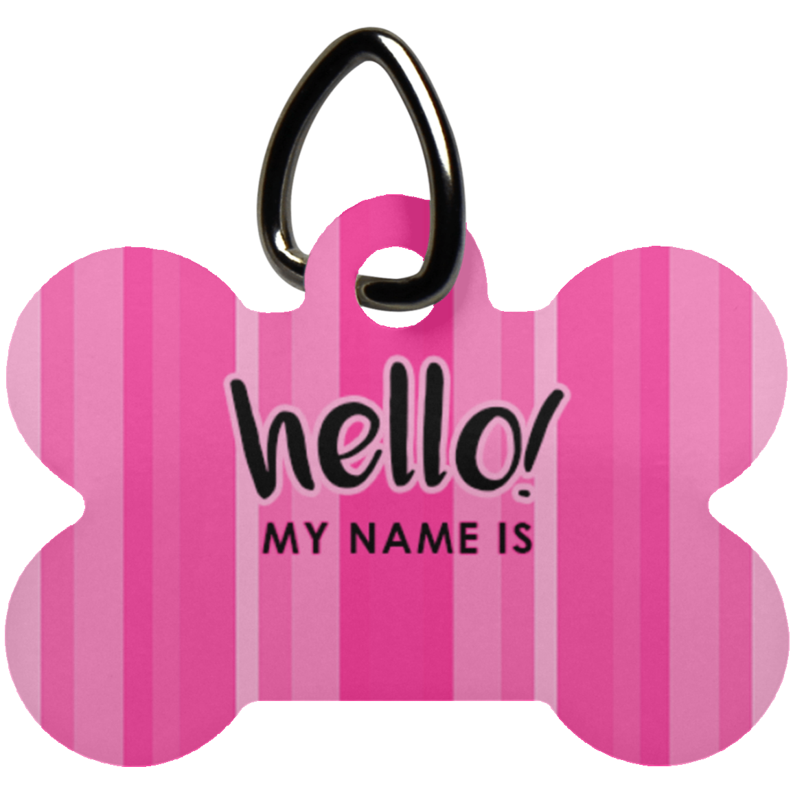 Personalized - My Name Is Dog Bone Pet Tag