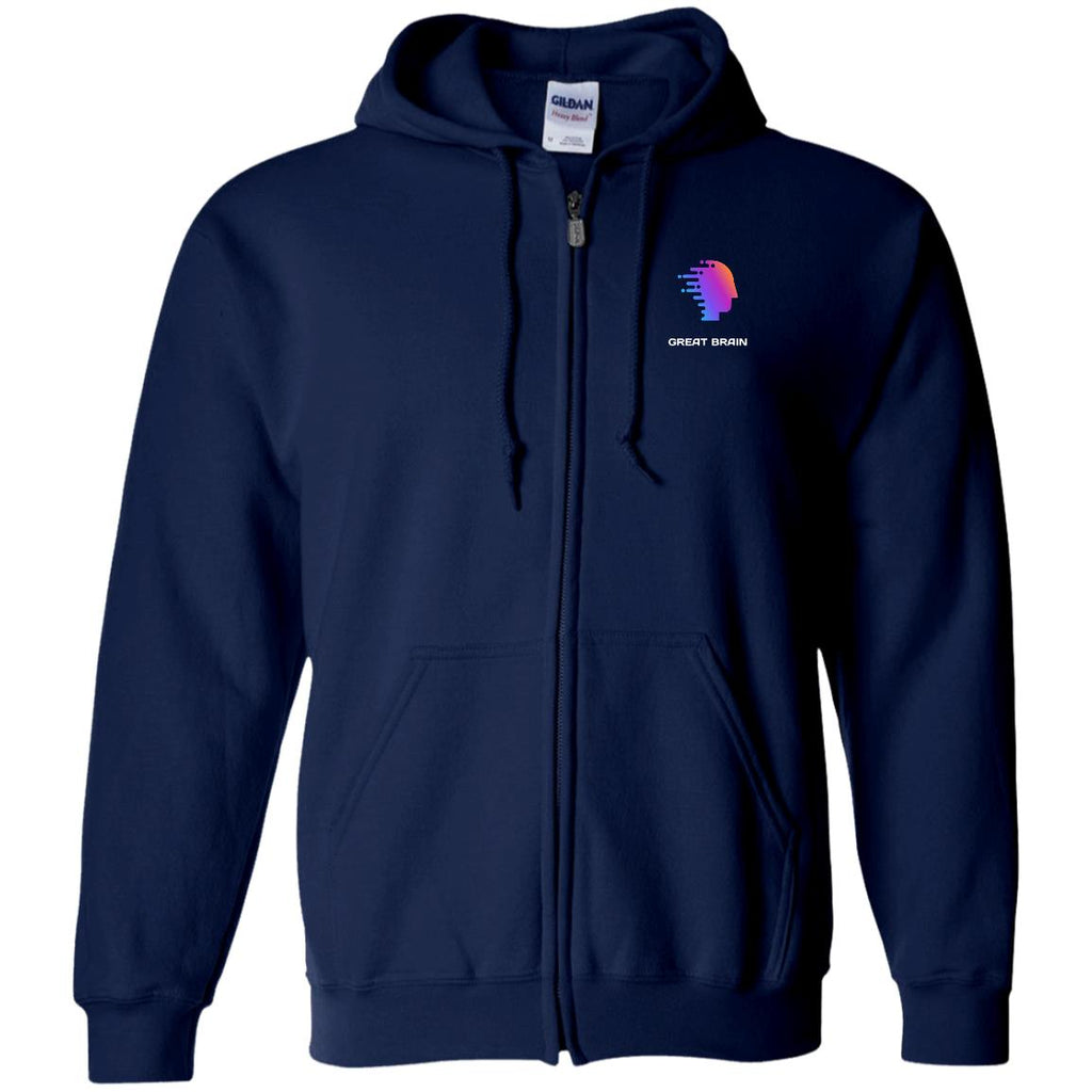 G186 Zip Up Hooded Sweatshirt