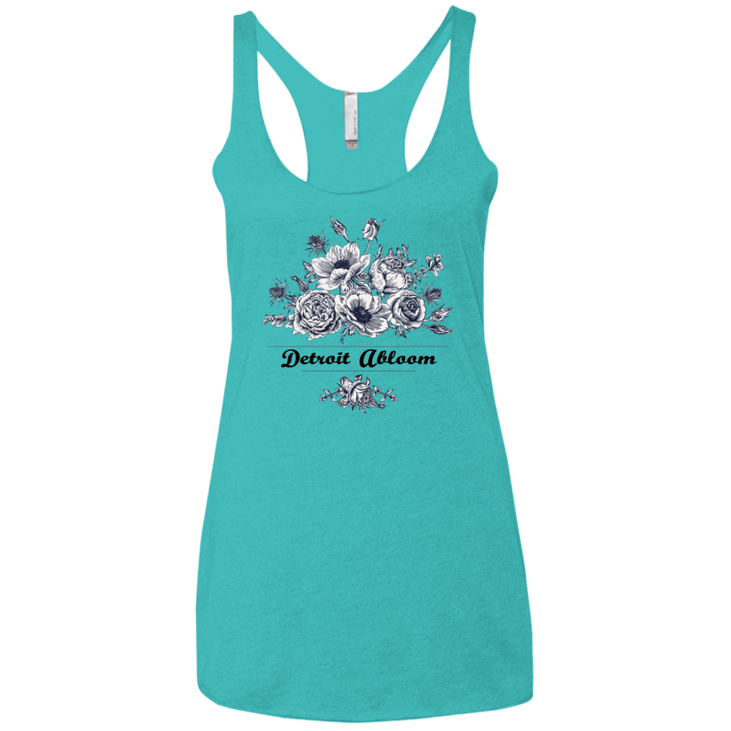 DetroitAbloomShirt NL6733 Next Level Ladies' Triblend Racerback Tank