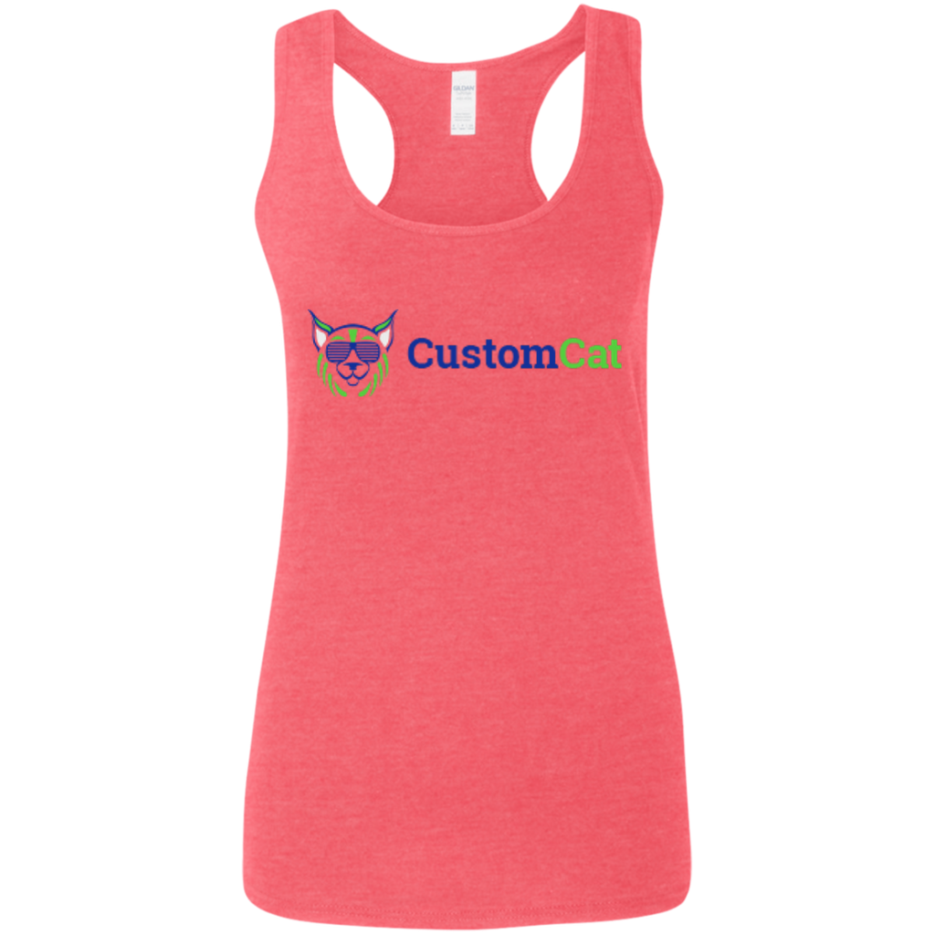 Ladies Softstyle Racerback Tank Weathers Test