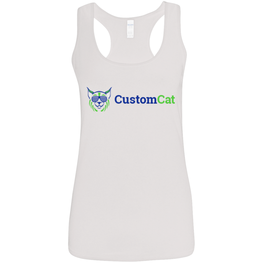 Ladies Softstyle Racerback Tank Weathers Test