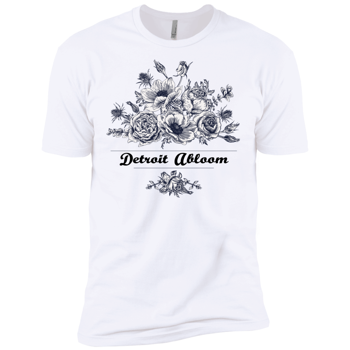 DetroitAbloomShirt NL3600 Next Level Premium Short Sleeve T-Shirt
