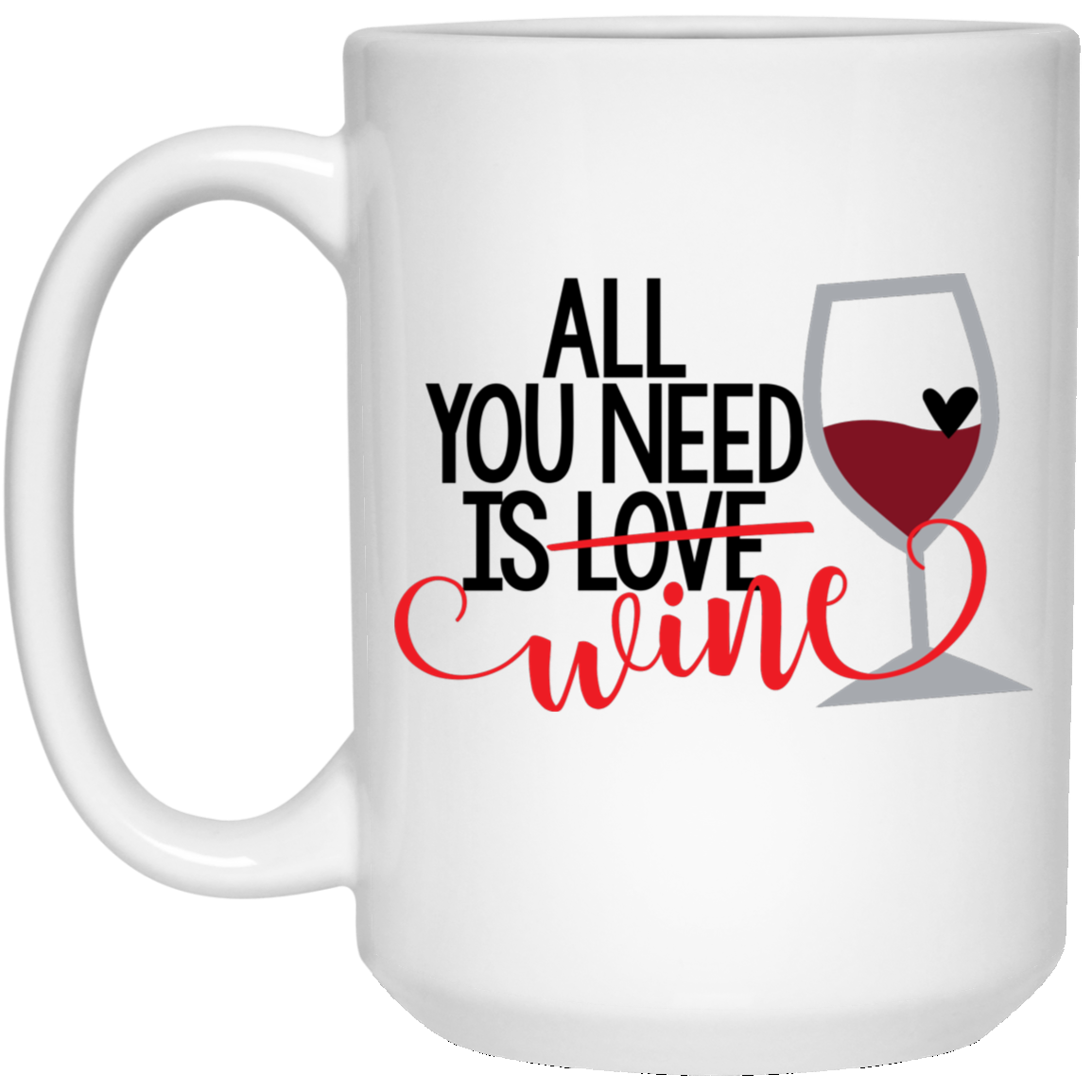 lala 21504 15 oz. White Mug