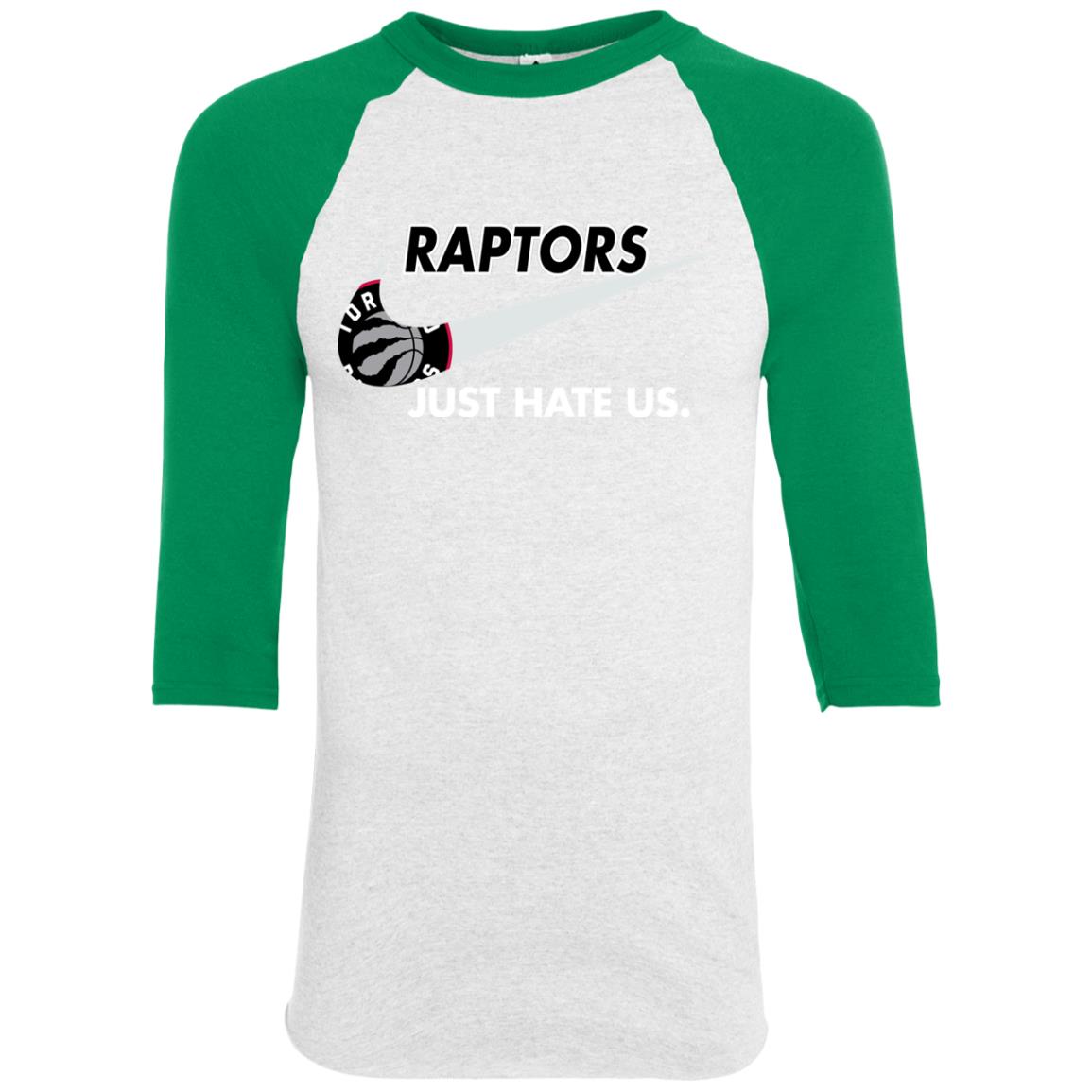 Raptors Swoosh Premium Unisex Raglan