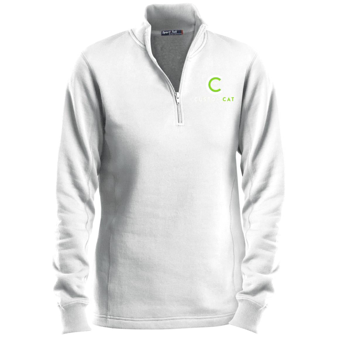 becca-LST253 Ladies' 1/4 Zip Sweatshirt