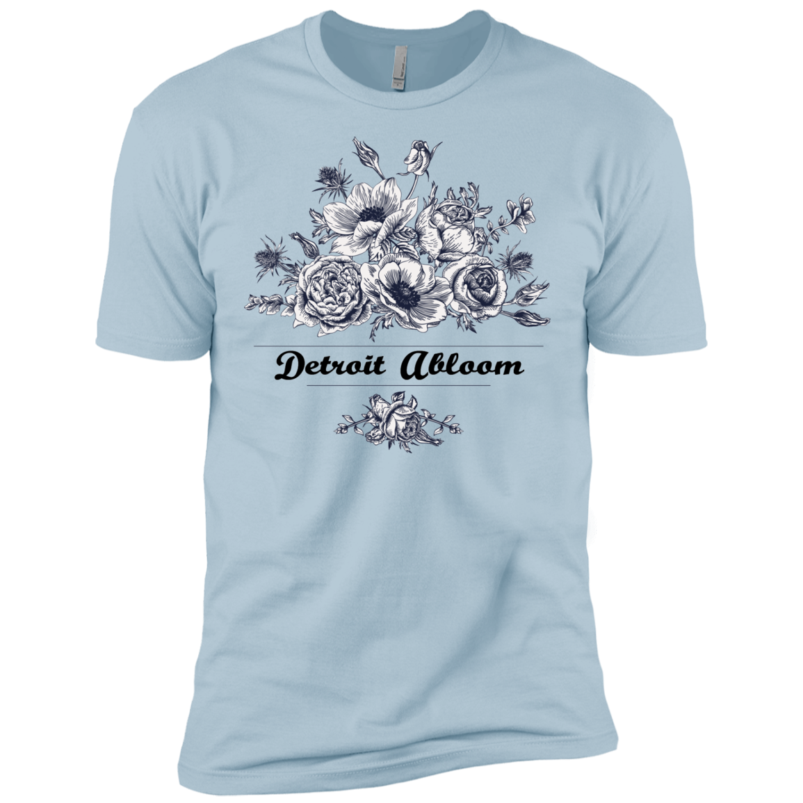 DetroitAbloomShirt NL3600 Next Level Premium Short Sleeve T-Shirt
