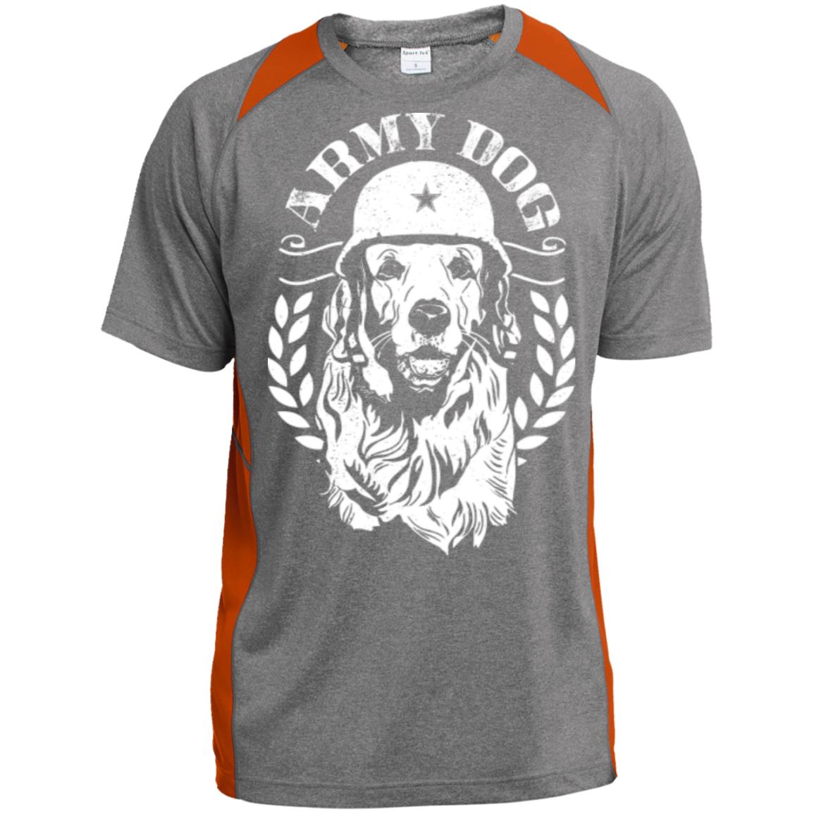 ST361 Heather Colorblock Poly T-Shirt