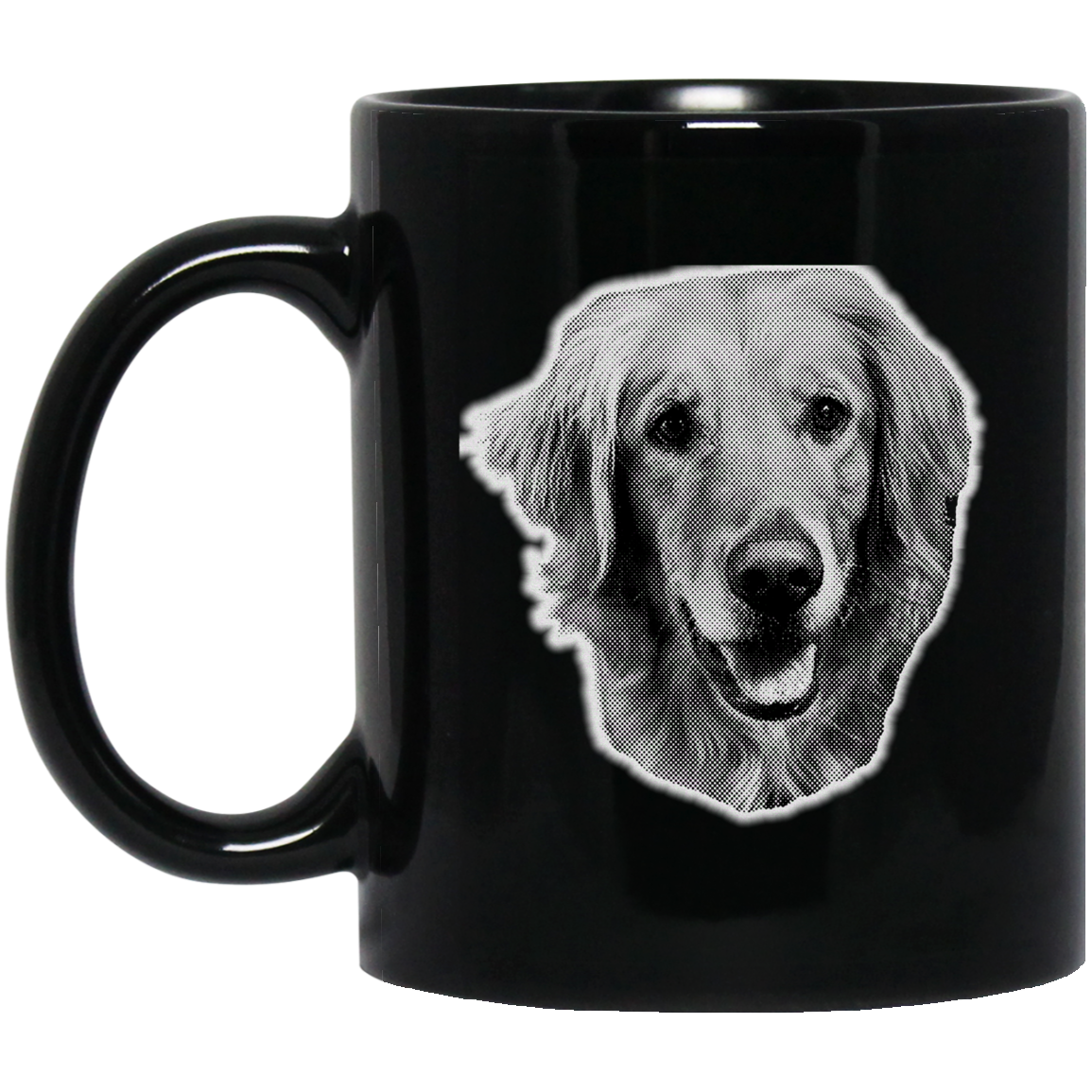 Otis Black 11oz Mug