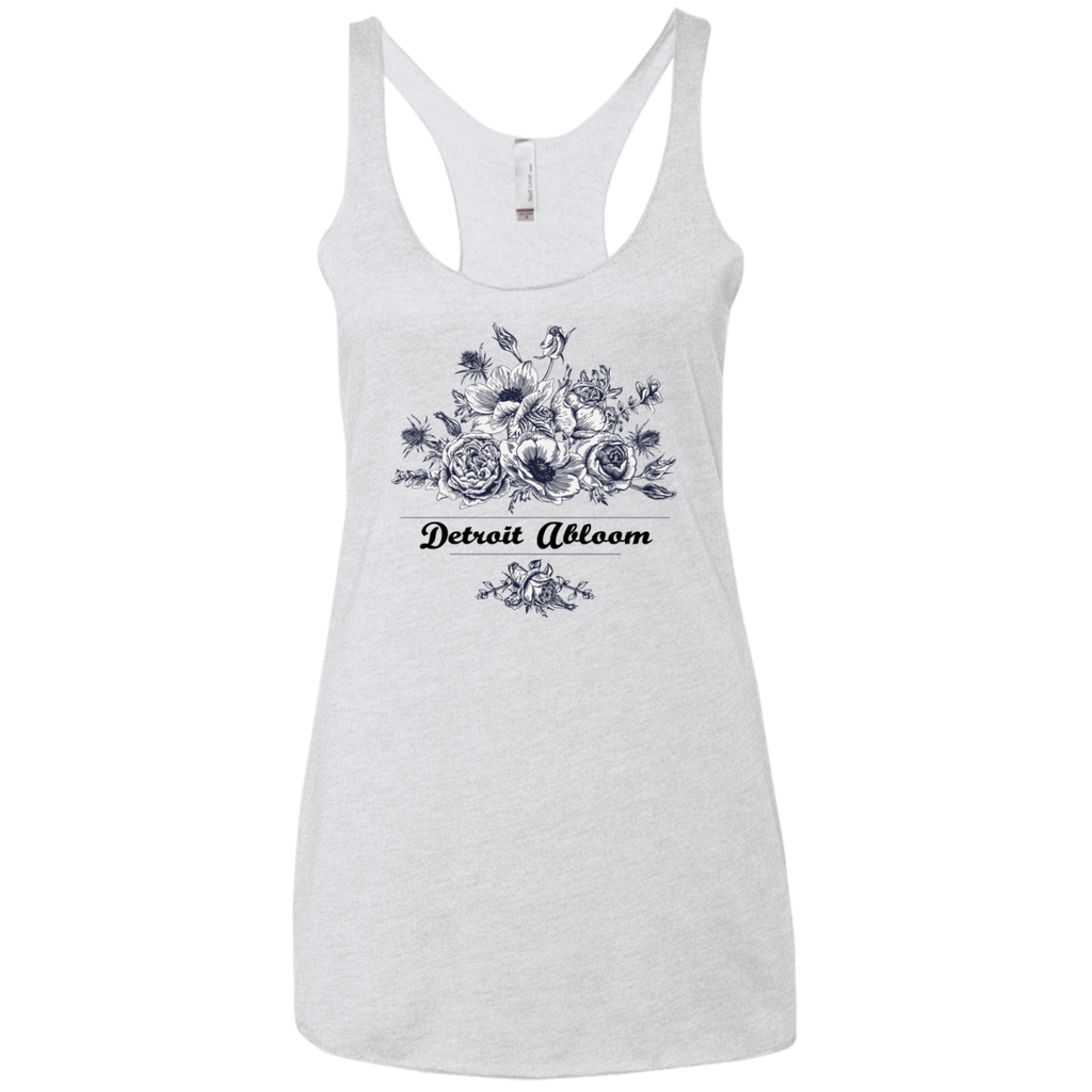 DetroitAbloomShirt NL6733 Next Level Ladies' Triblend Racerback Tank