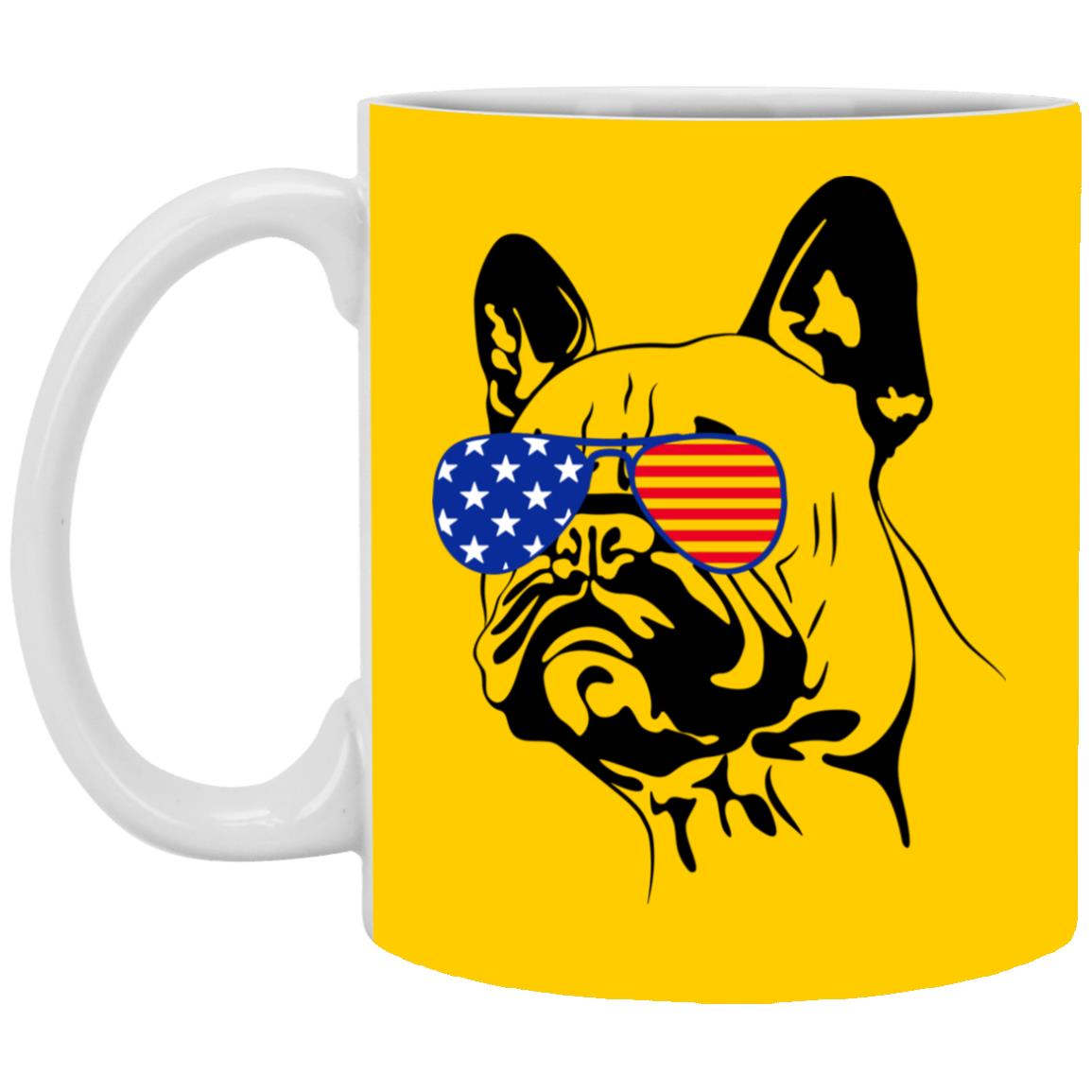 Boston Terrier Patriot Mug (all colors)