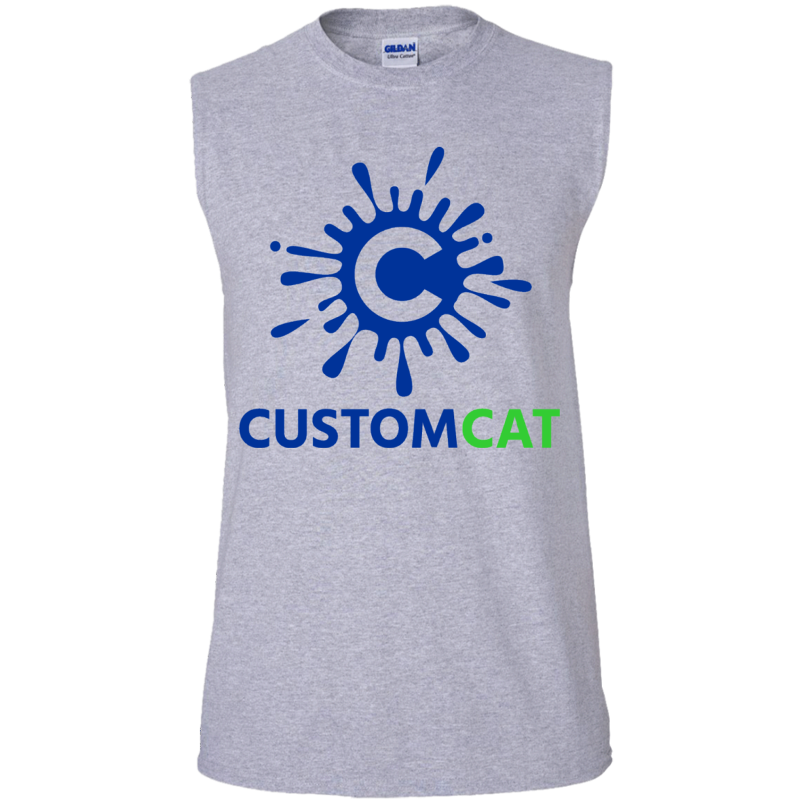 G270 Gildan Men's Ultra Cotton Sleeveless T-Shirt
