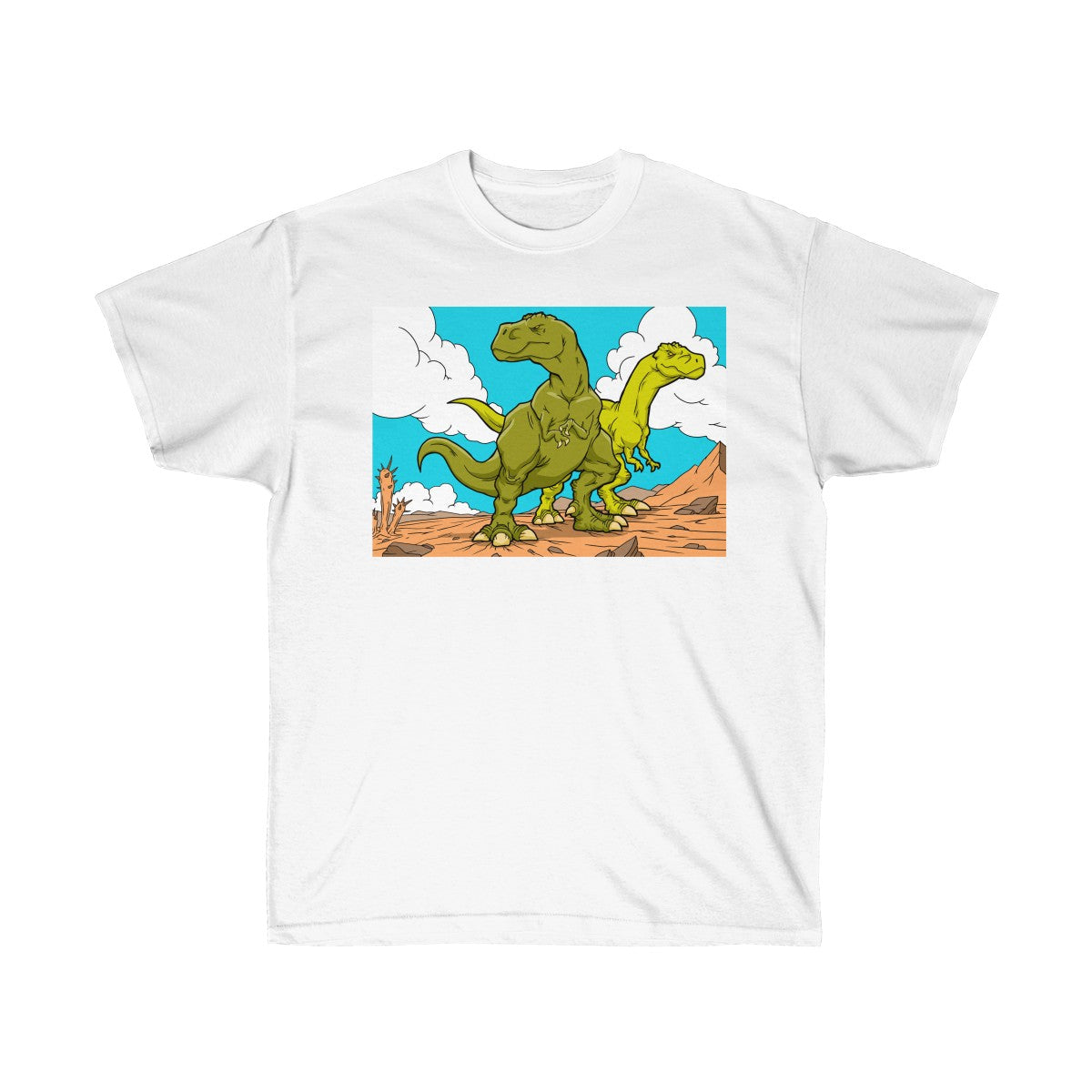 Dino Unisex Ultra Cotton Tee ML
